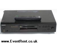 Sony minidisc player . C/W Mains Lead IEC to 13 amp plug